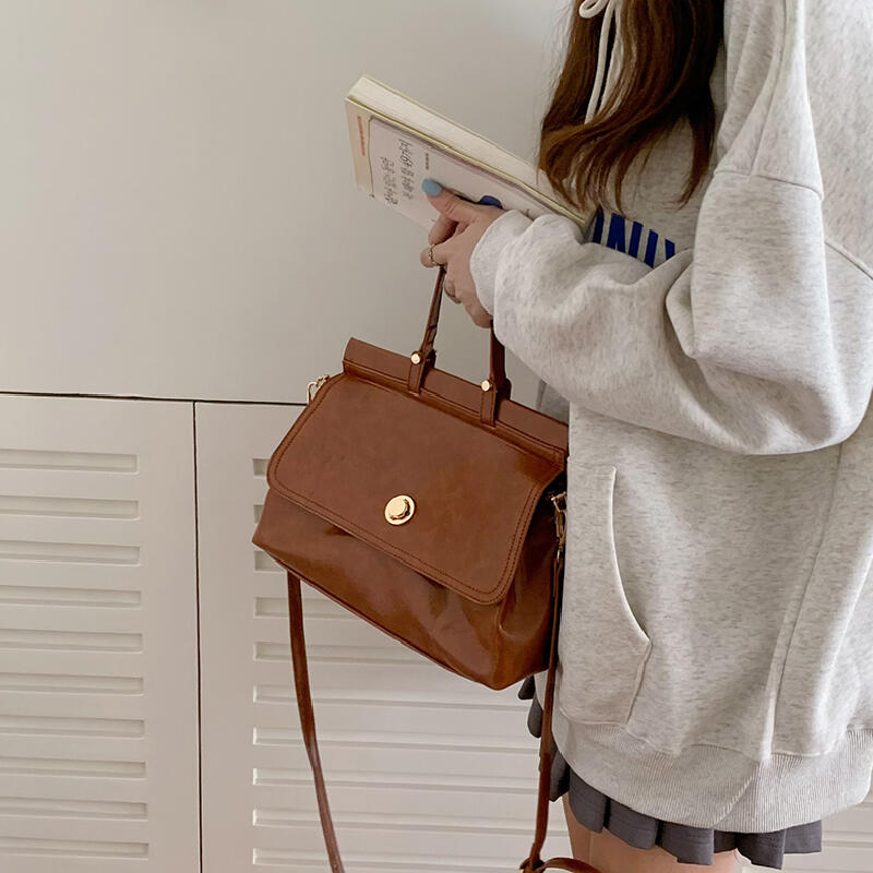 2way leather shoulder bag