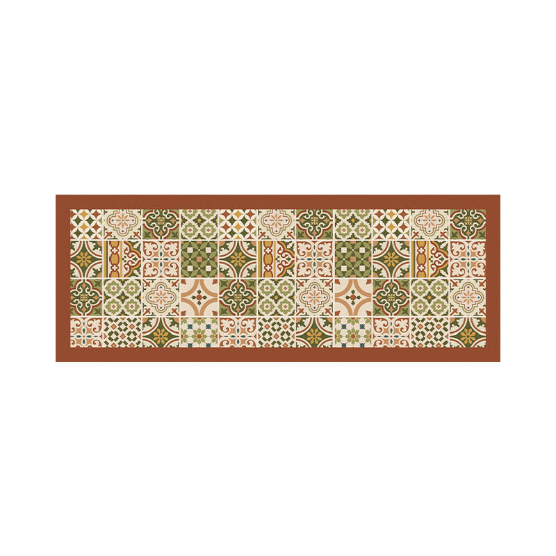 retro classical kitchen mat