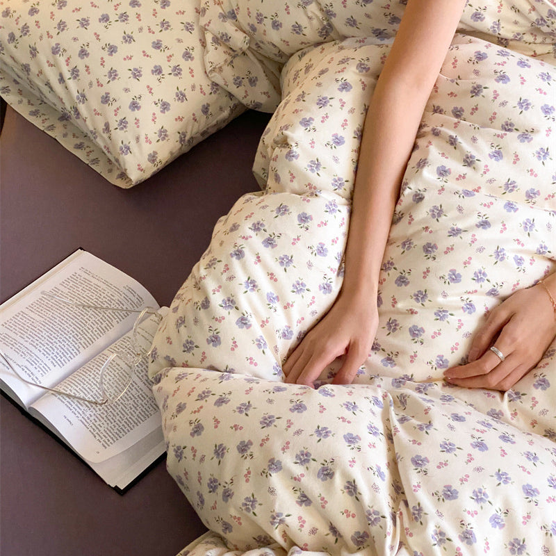 7design girly flower bedlinen set