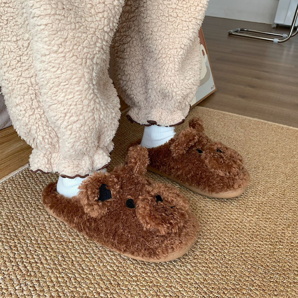 3color far bear roomshoes