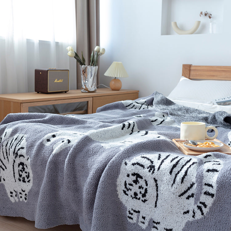【再入荷】3color cute tiger blanket