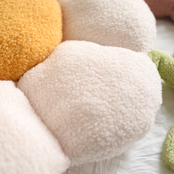 2design 5color big flower cushion