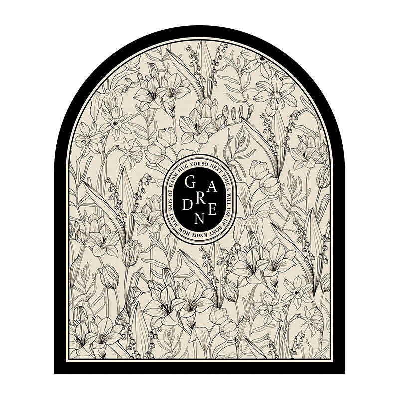 lucky logo luxury door mat