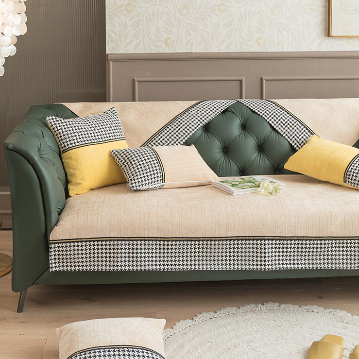 6color accent houndstooth sofa cover