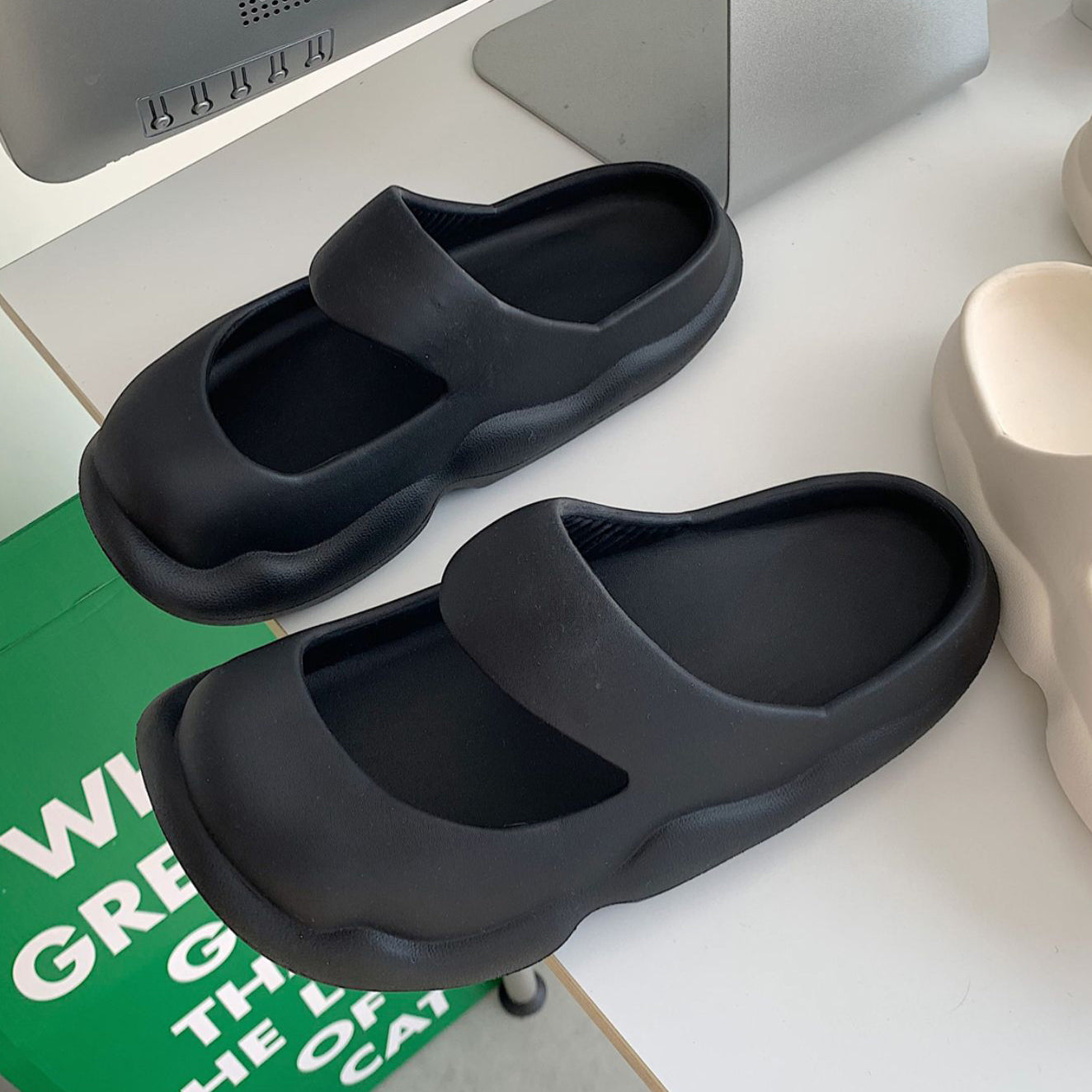 5color strap rubber roomshoes