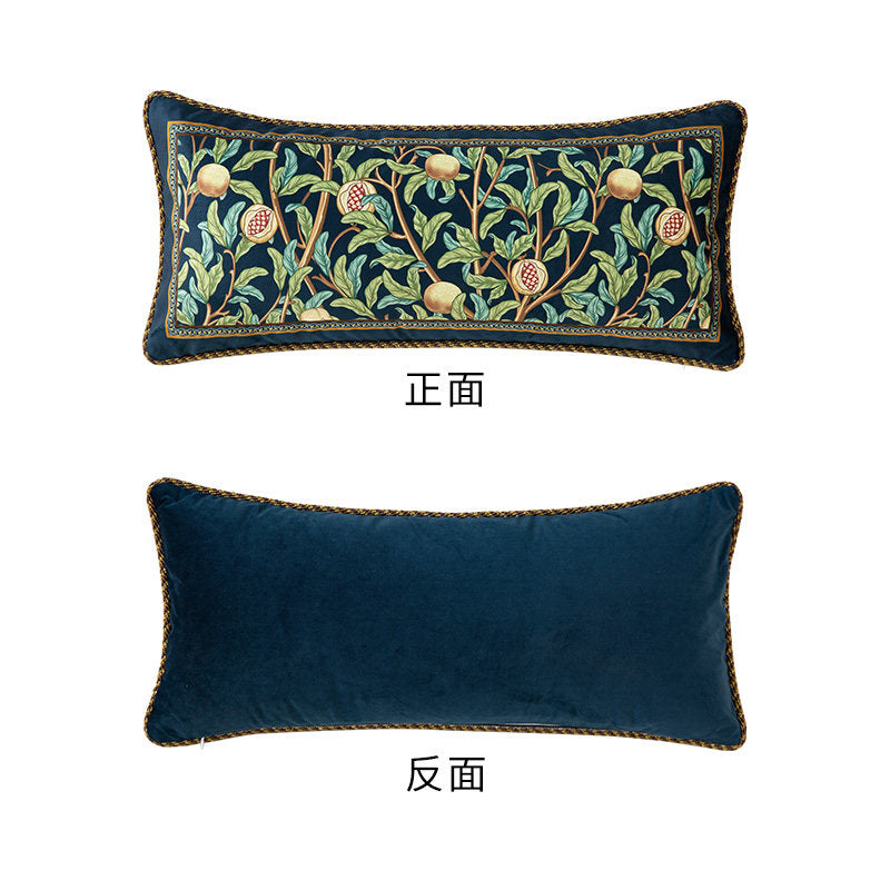 american retro pomegranate square cushion