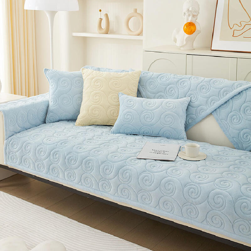 3d spiral sofa cover