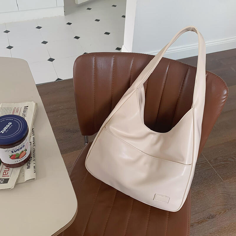 leather square tote bag