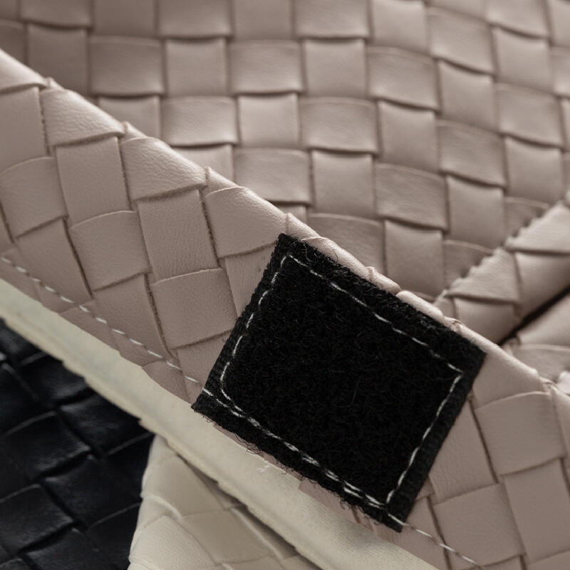 6color leather braided tissue case