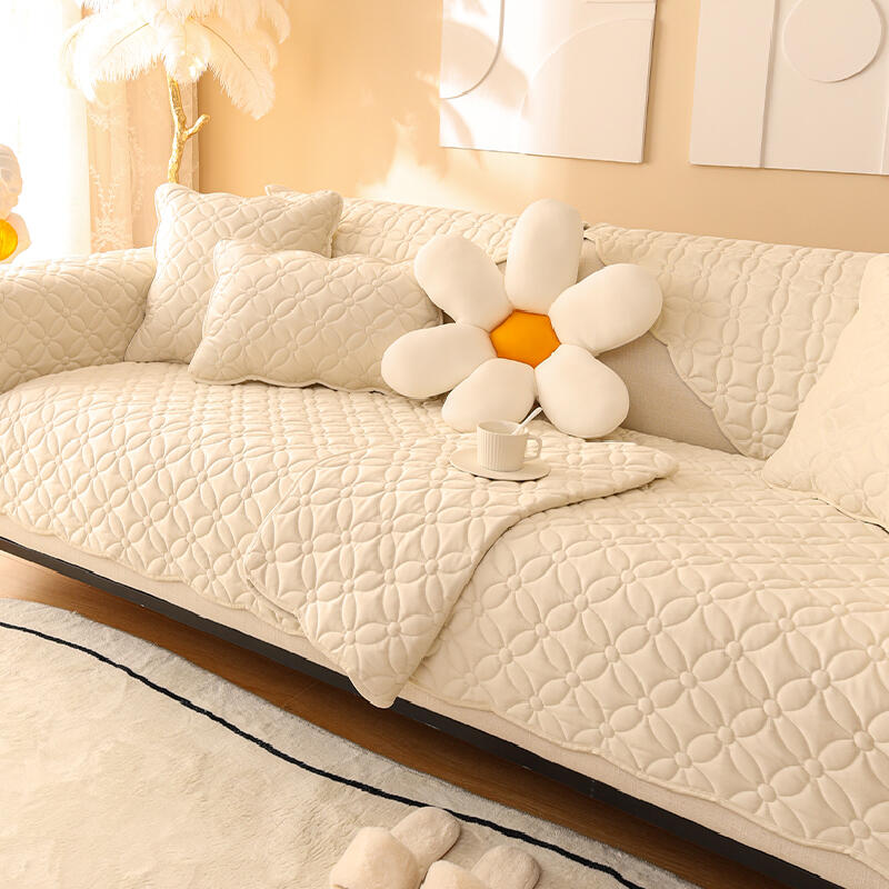 5color square flower sofacover