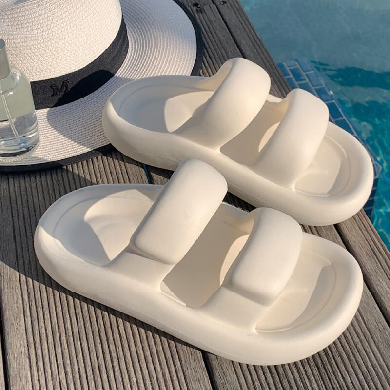 3color belt silicon room shoes