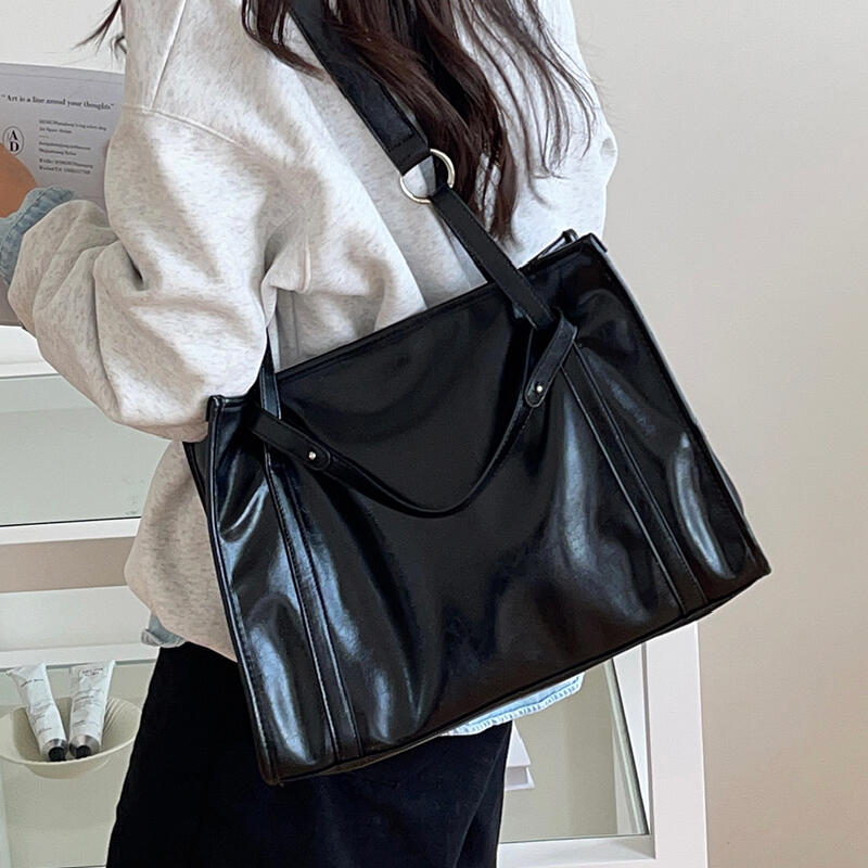 2wway leather tote bag