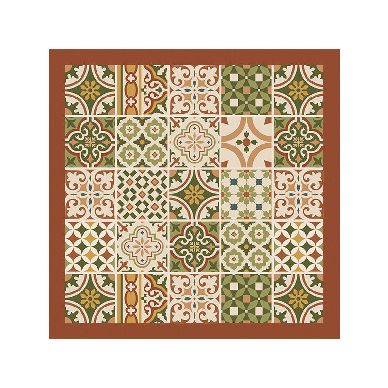 retro classical microwave cover mat