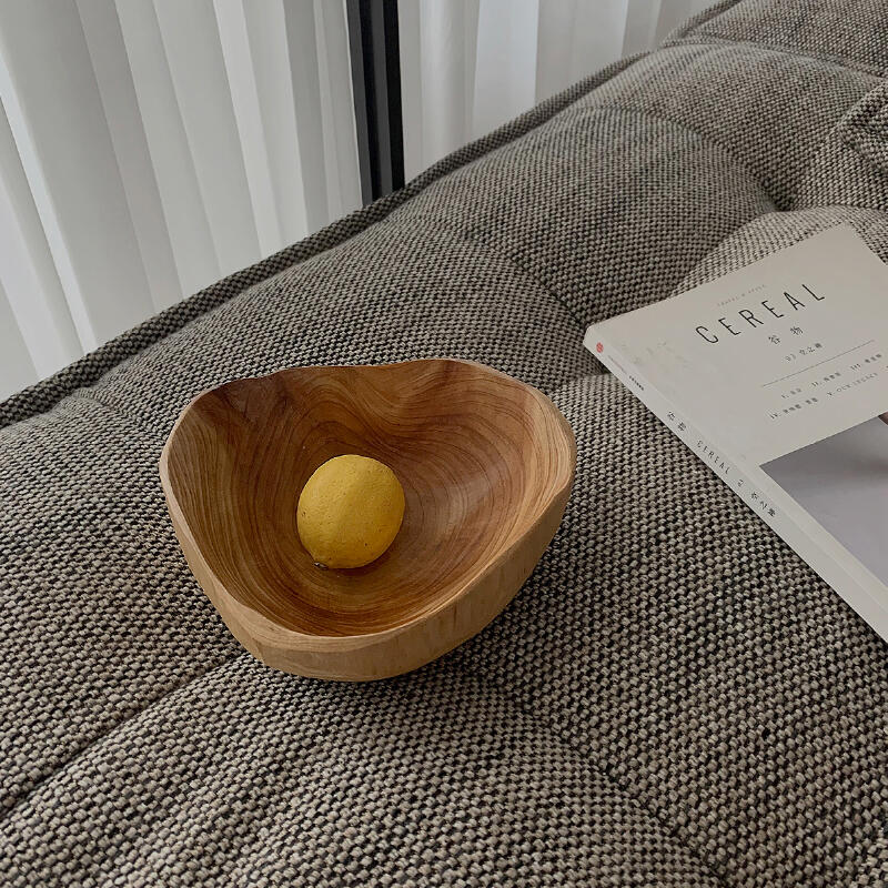 wave wood tray