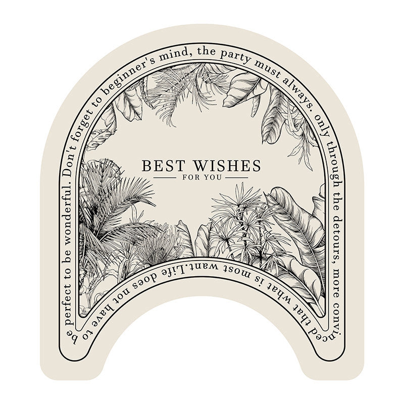 lucky logo luxury toilet mat