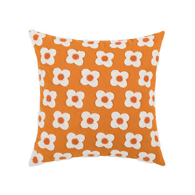 6color boa flower cushion