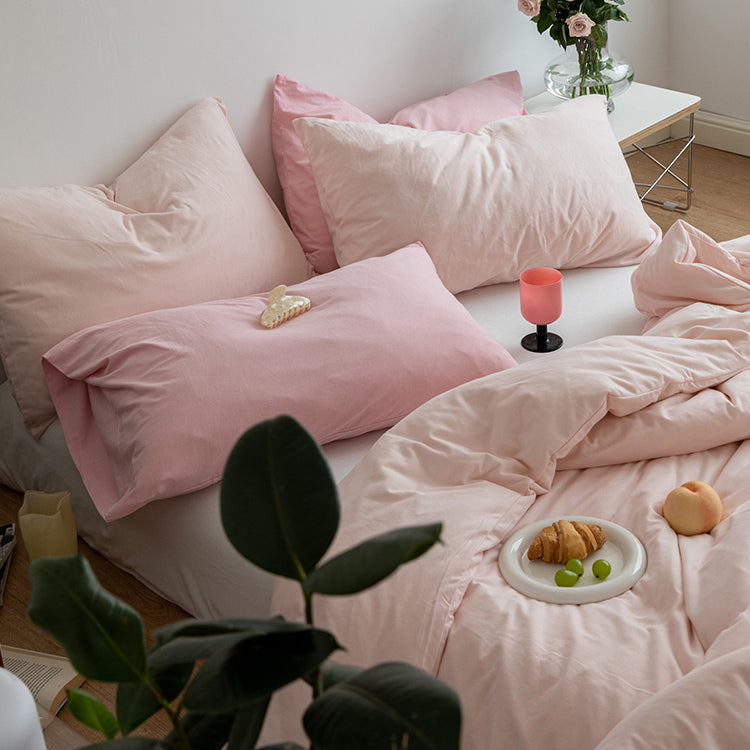 6color soft cotton bedlinen set