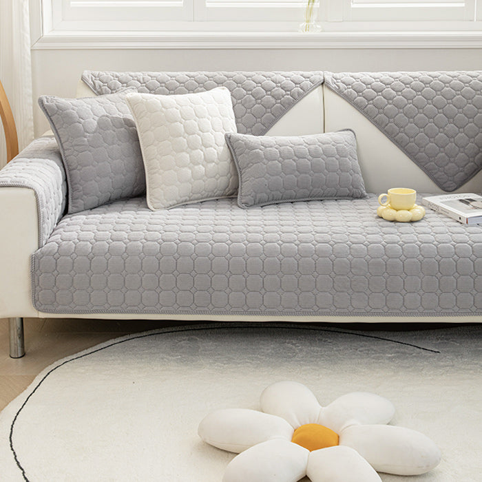 6color corduroy quilting sofa cover