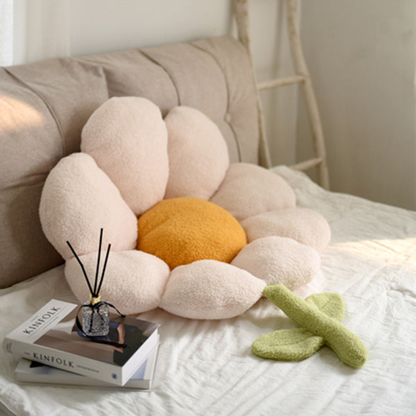 2design 5color big flower cushion