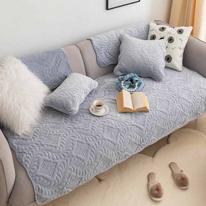 6color flannel sofa cover