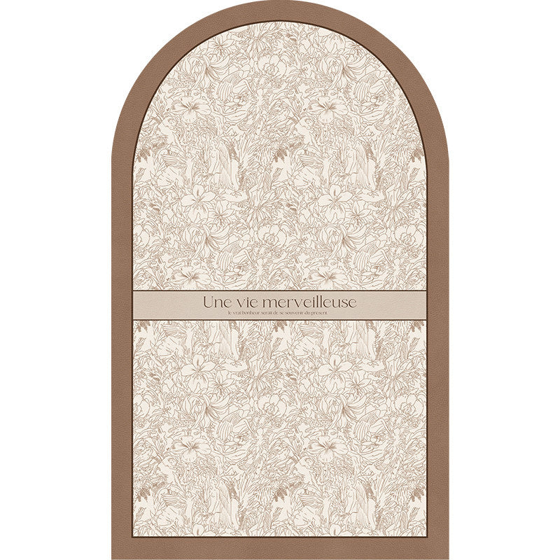 meilleure nature brown door mat