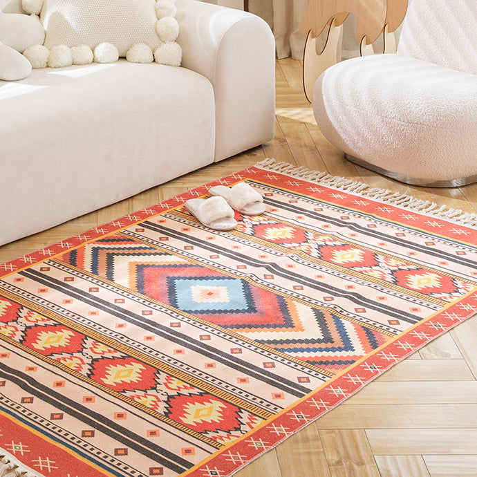 13design ethnic fringe mat