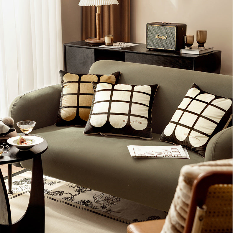 minimalism retro 2way quilt cushion