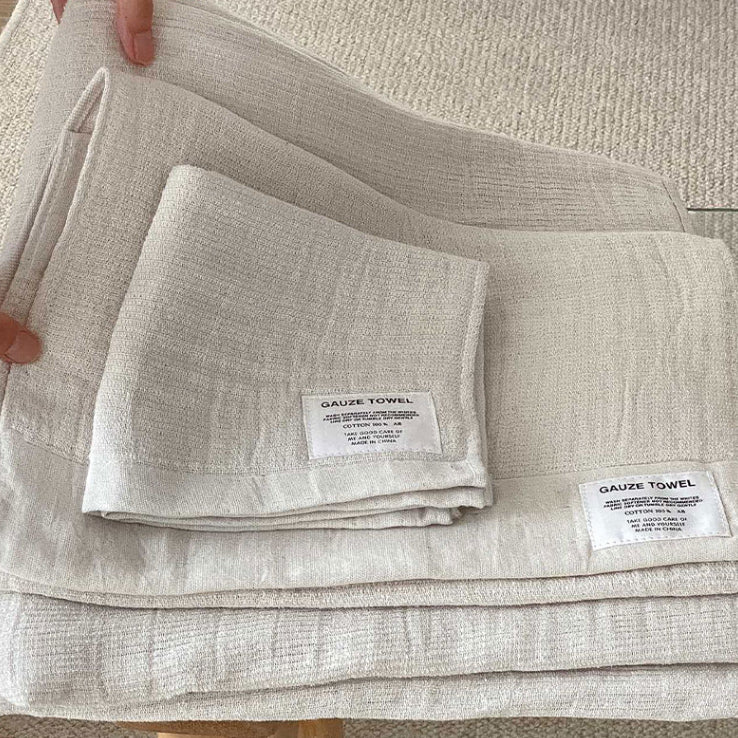 5color washer cotton towel set