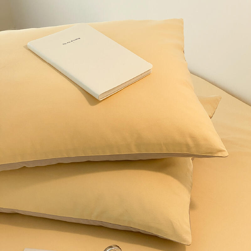 8color pastel bicolor pillow sheets