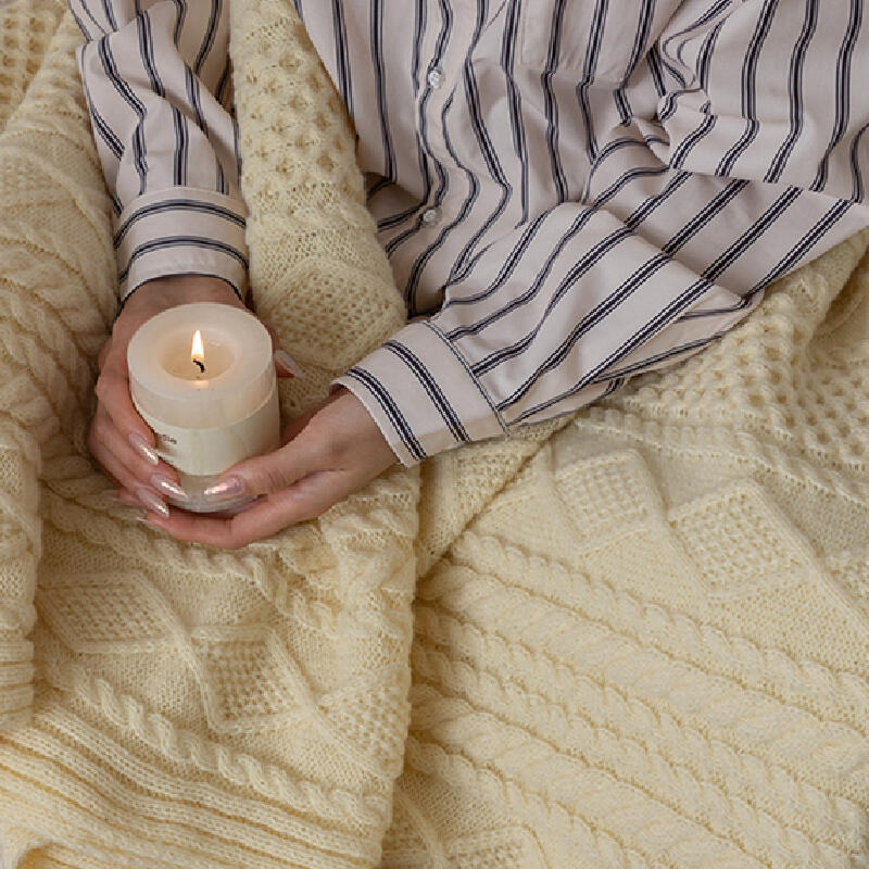 knit design sofacover