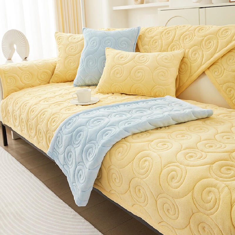 3d spiral sofa cover