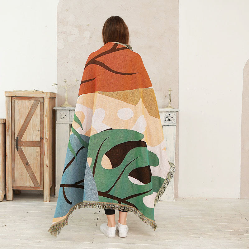 3design fringe modern sofa cover