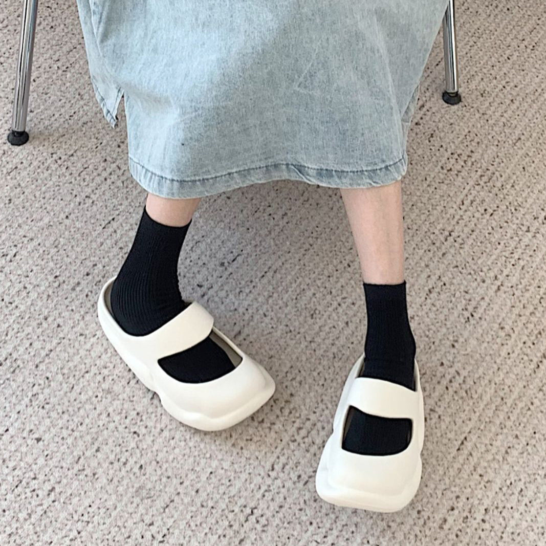 5color strap rubber roomshoes