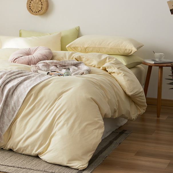 11color simple cotton bedlinen set