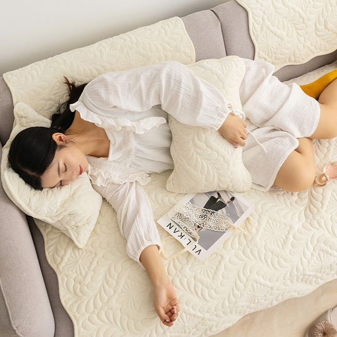 6color flannel sofa cover