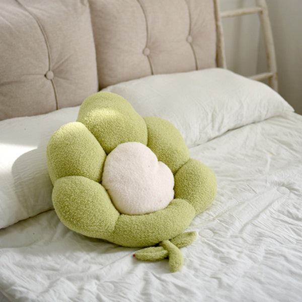 2design 5color big flower cushion