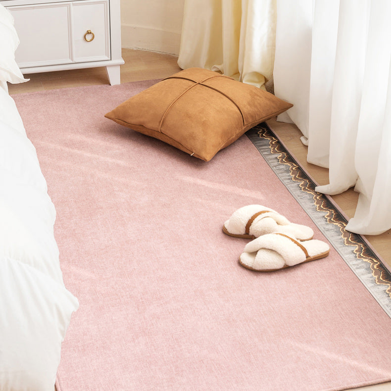 5color side embroidery floor mat