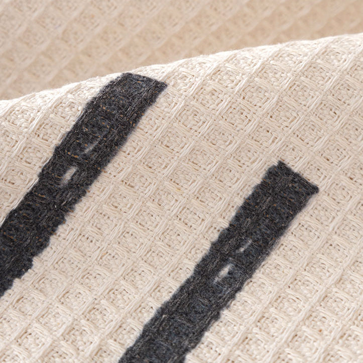 6design monotone geometry sofa cover