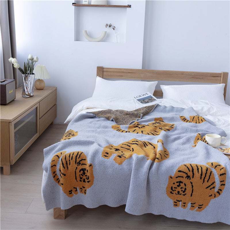 【再入荷】3color cute tiger blanket