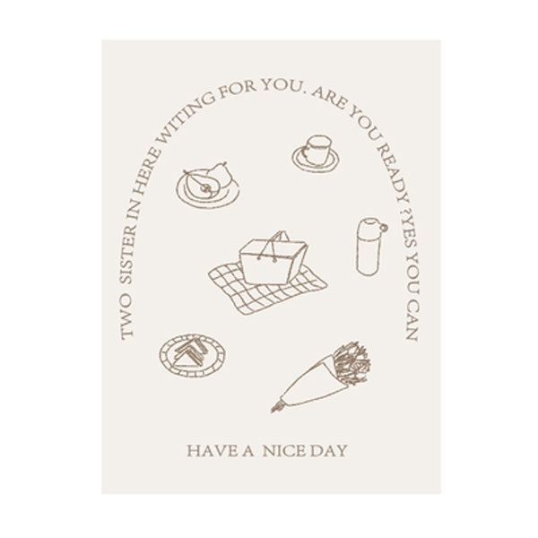 8design logo picnic sheet