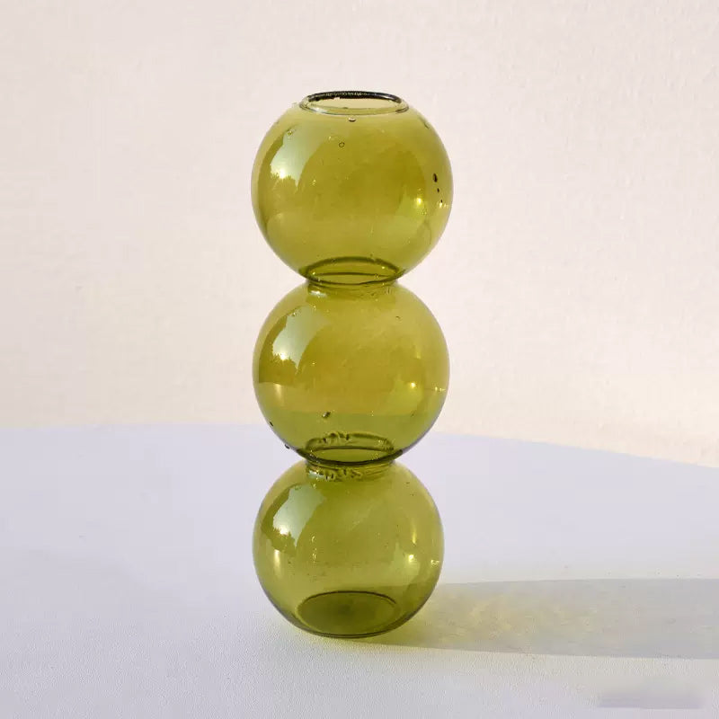 5color bubble ball vase