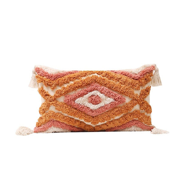 6design bohemian fringe cushion