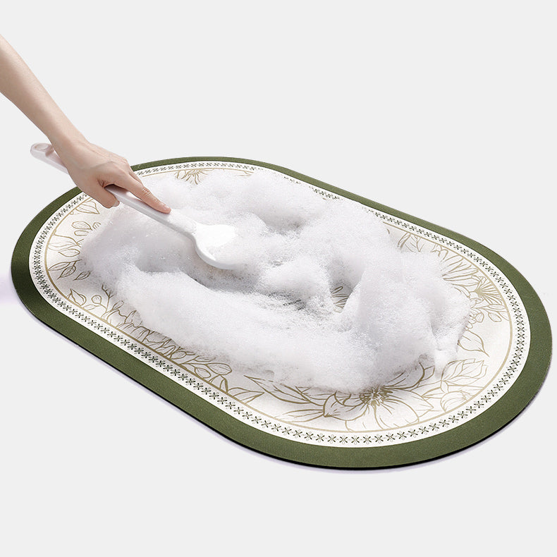 7design elegant logo bath mat