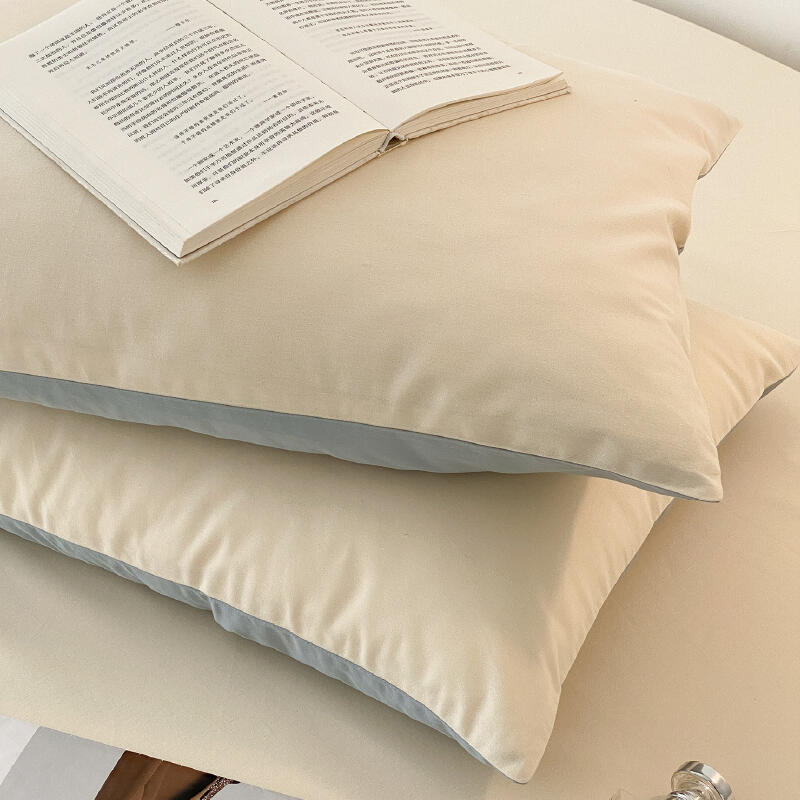 8color pastel bicolor pillow sheets
