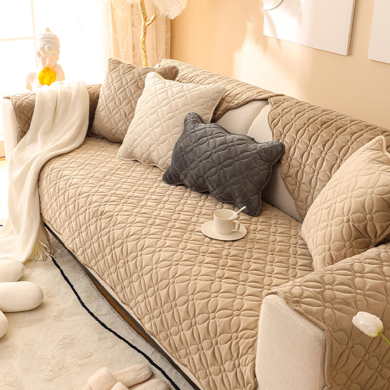 5color square flower cushion