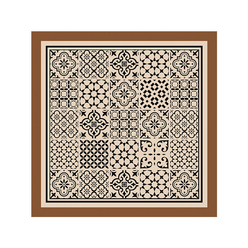 retro classical microwave cover mat