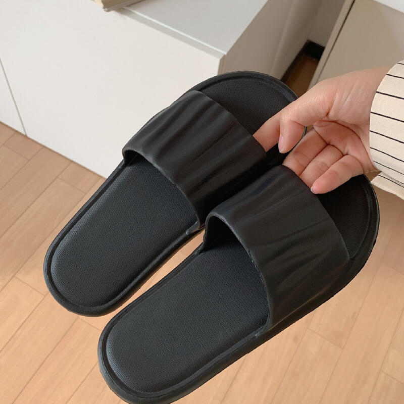 6color simple wave room shoes