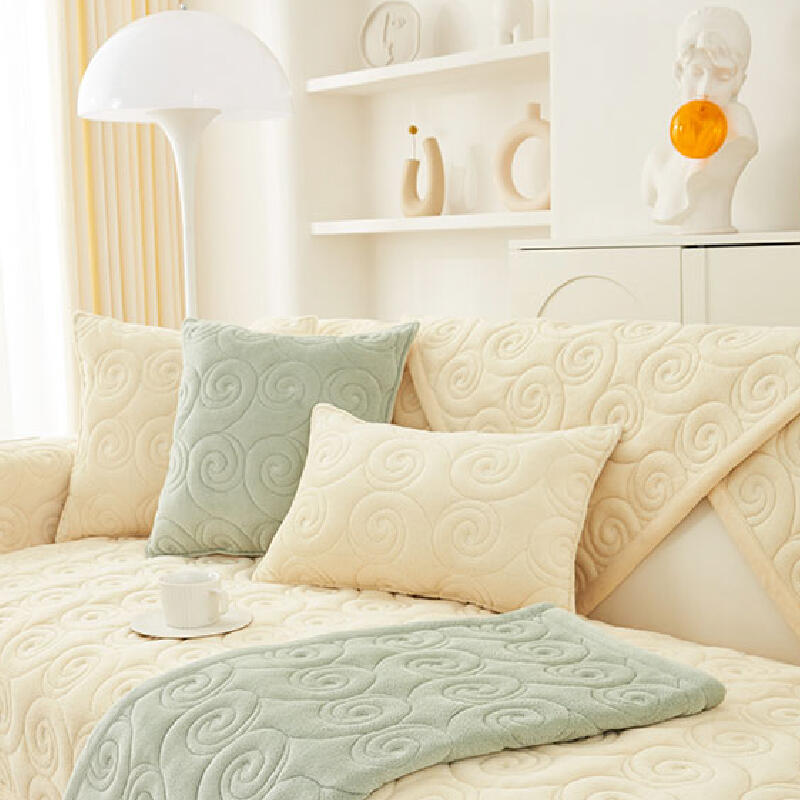 3d spiral sofa cover