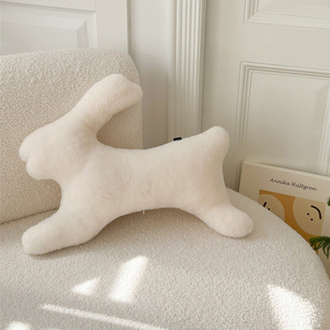 4color simple rabbit cushion