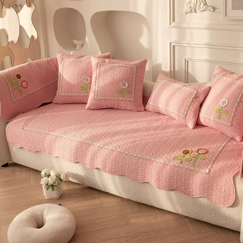 6color sunflower patch cushion